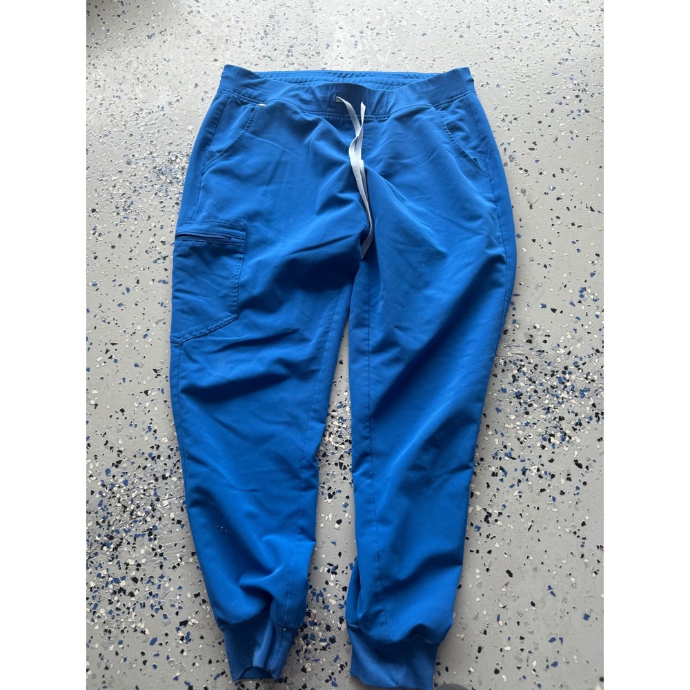 Figs Women's Royal Blue Track Joggers Size Large